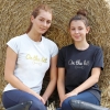 HY Equestrian Mizs On the Bit T-Shirt GIRLS (RRP Â£15.99)